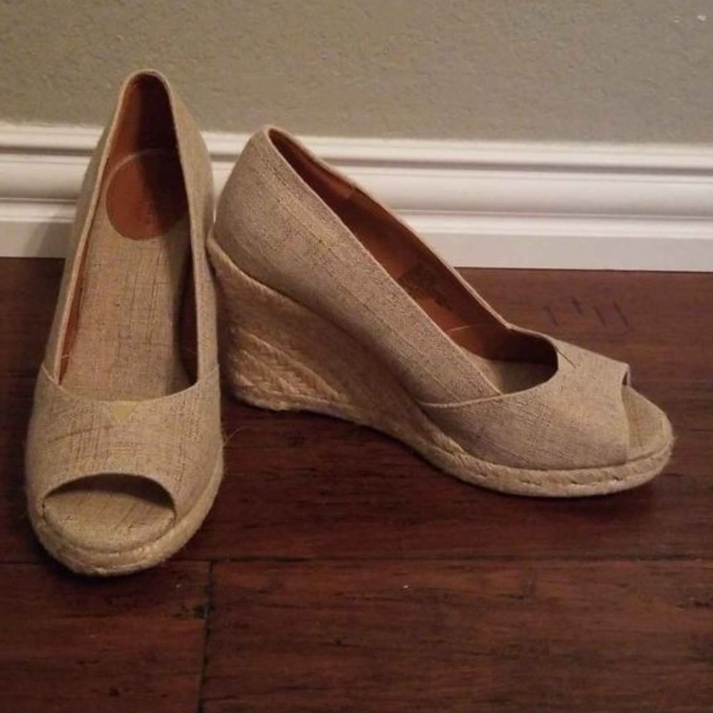 Peep Toe Wedges